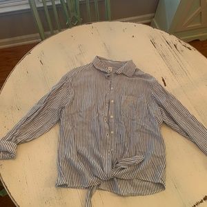 Blue Stripped Long Sleeve